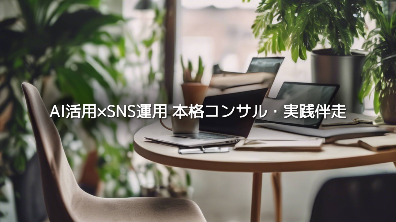 【プロプラン】AI活用×SNS運用 本格コンサル・実践伴走-image1