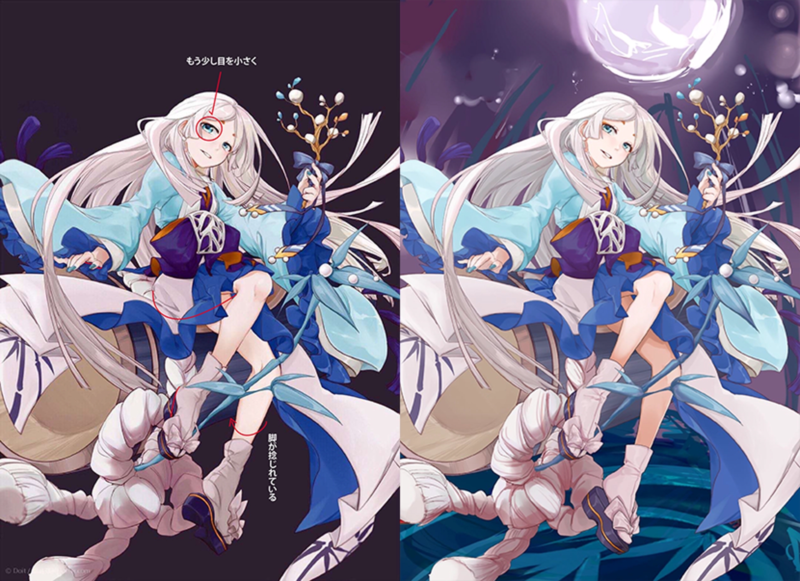 ほんの少しのアドバイスが、イラストの上達をお助けします-image1