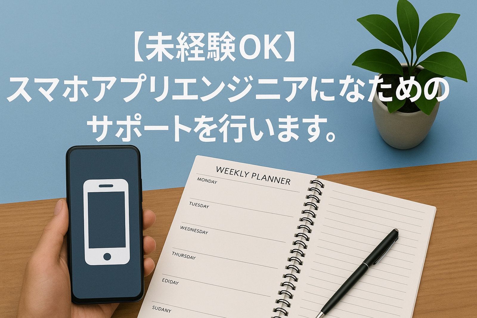 【未経験OK】スマホアプリエンジニアになるためのサポートを行います。-image1