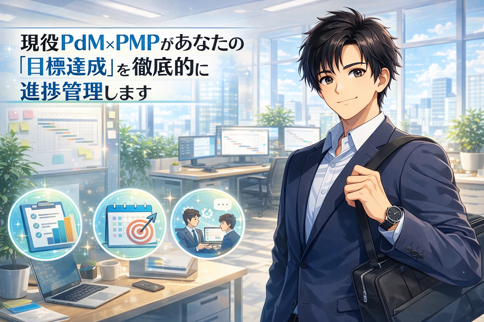 現役PdM×PMPがあなたの「目標達成」を徹底的に進捗管理します-image1