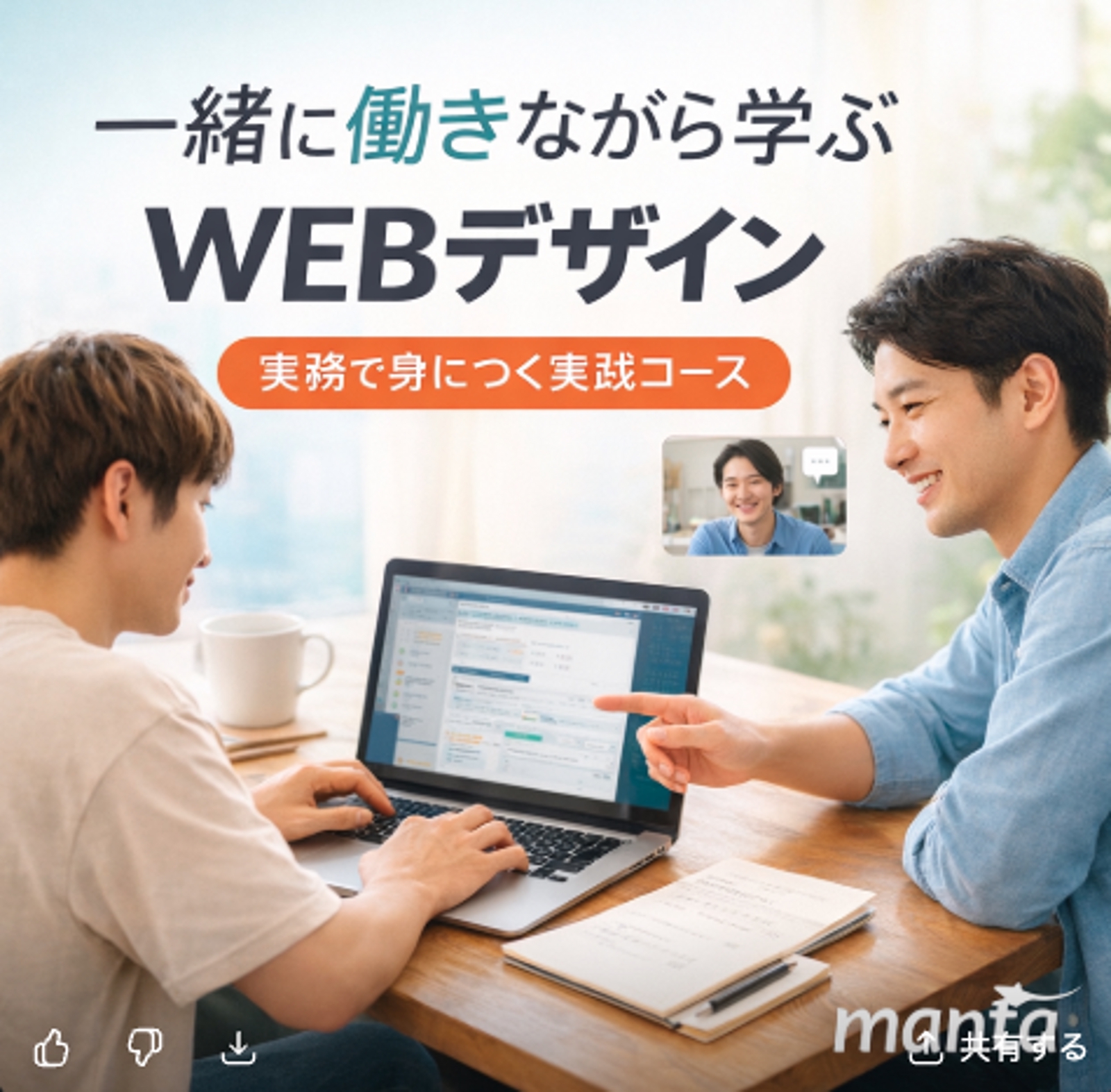 【未経験OK】フリーランス10年のWEBデザイナーがLGBTQが安心して働ける環境づくりまで伴走-image1