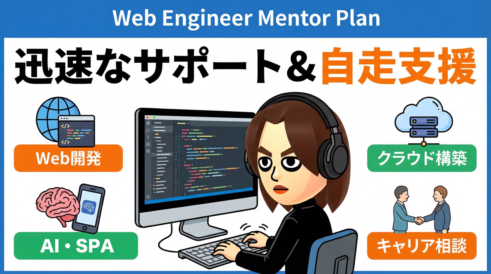 【エンジニア向け】フルスタック開発・AI・クラウド構築まで徹底サポート！-image1
