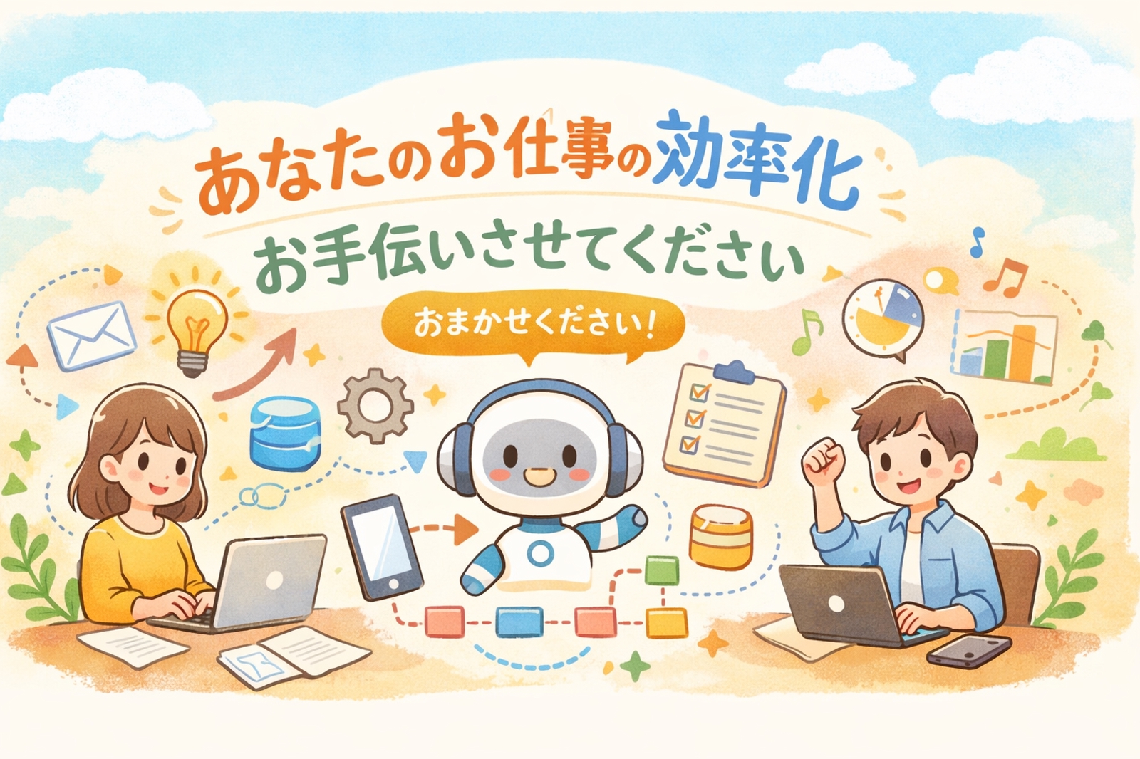 あなたのお仕事の効率化お手伝いさせてください-image1