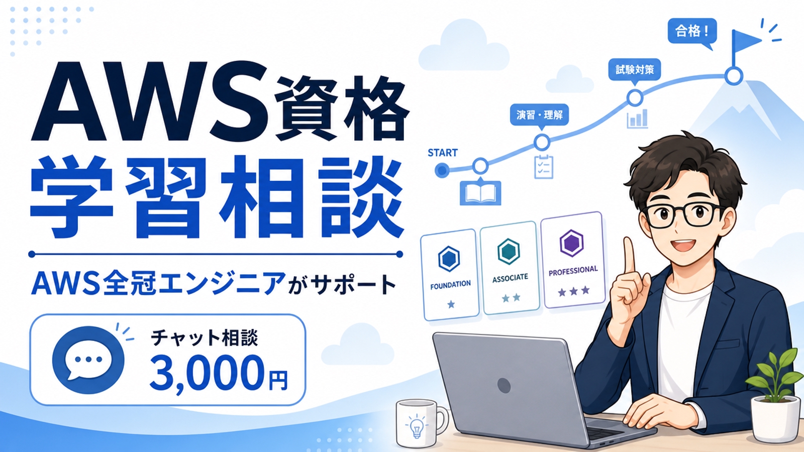 【相談】AWS認定全冠エンジニアによる資格取得・学習伴走-image1