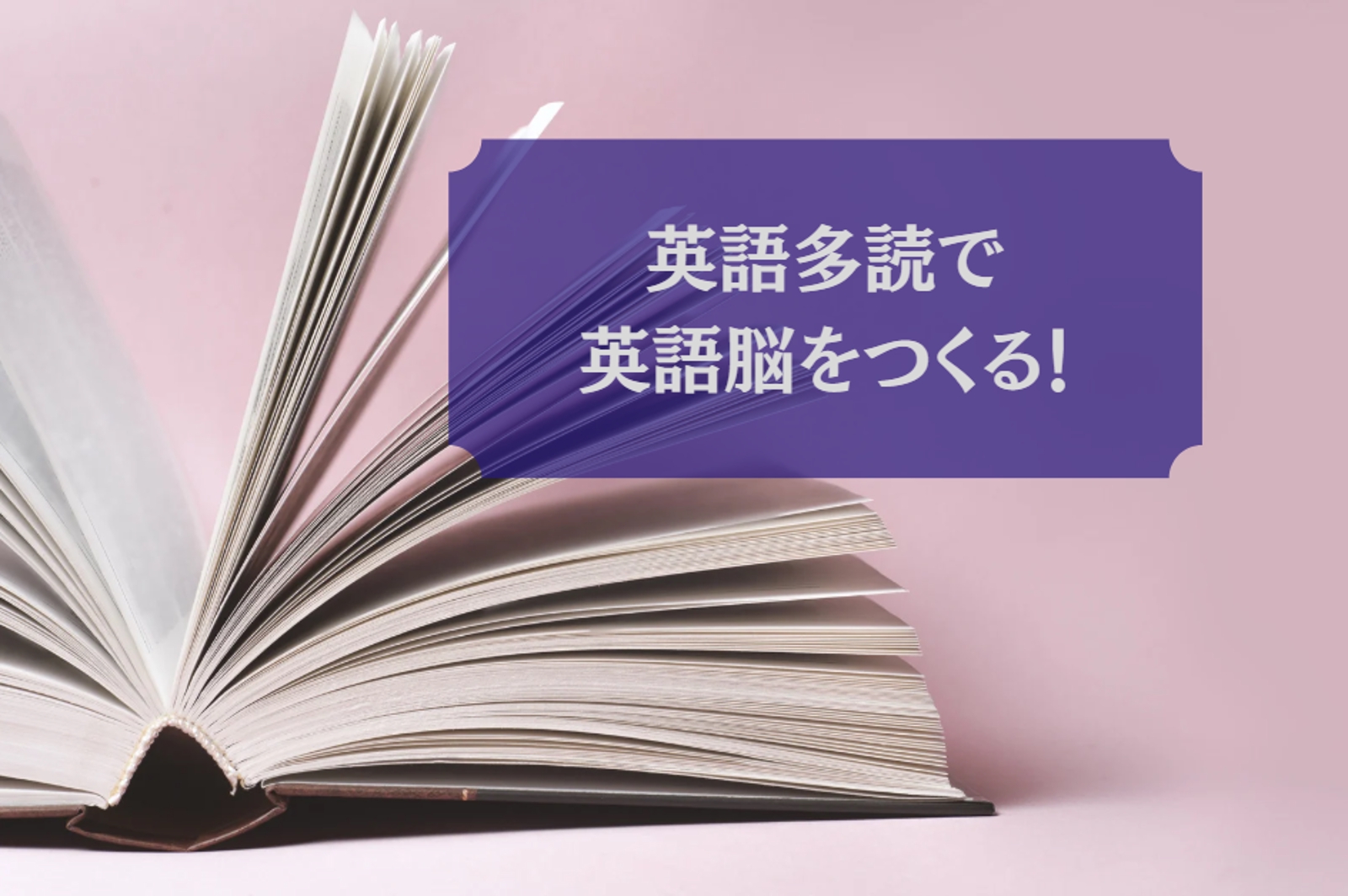 英語多読のスタートを強力にサポートします！-image1