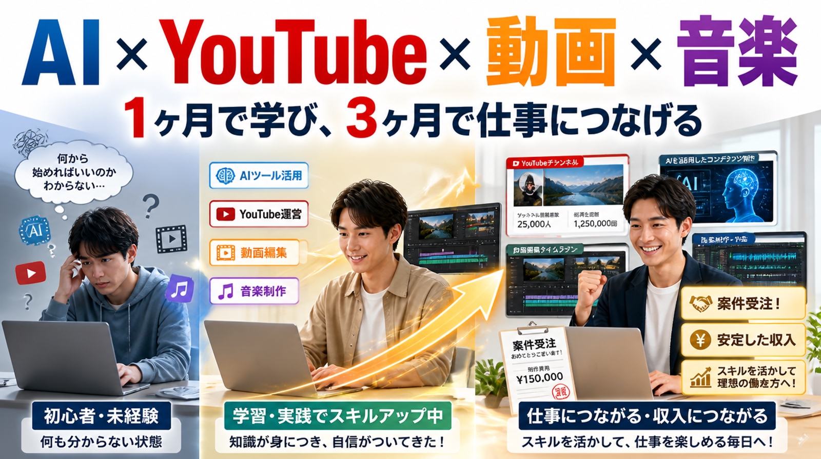 YouTubeの全て教えます！脚本、映像、BGM、SEO対策は全部AIで完結させる時代です。-image1