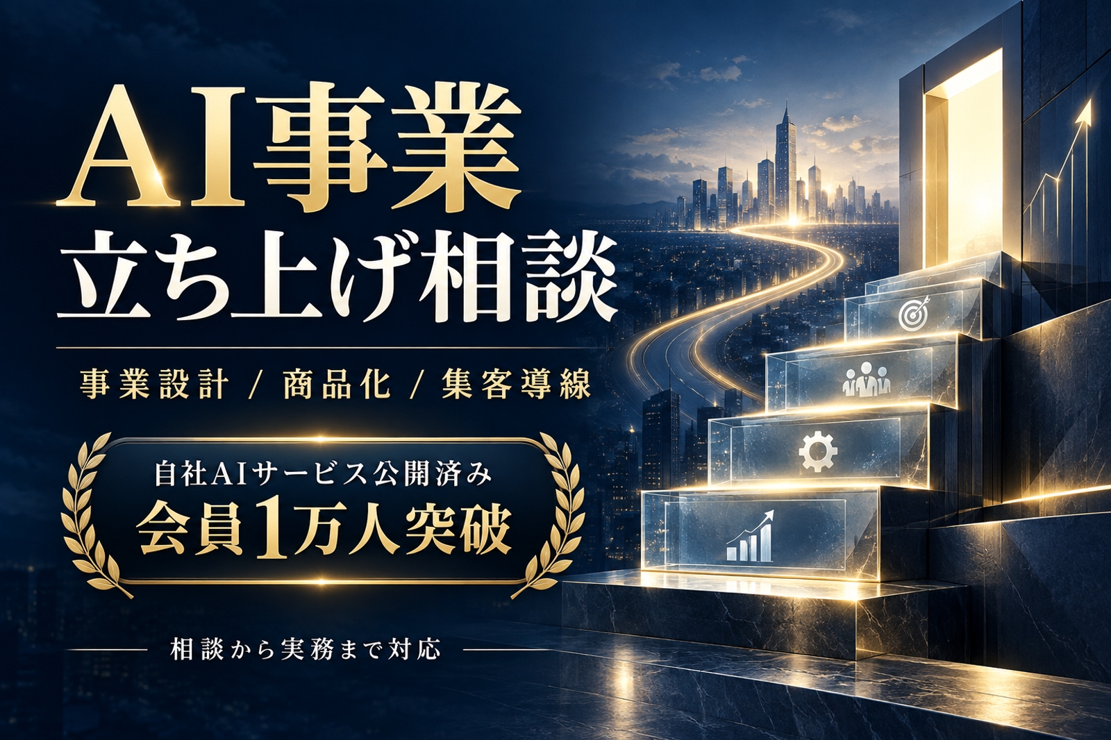 自社AIサービス会員1万人突破｜AI事業の企画・API活用を相談できます-image1