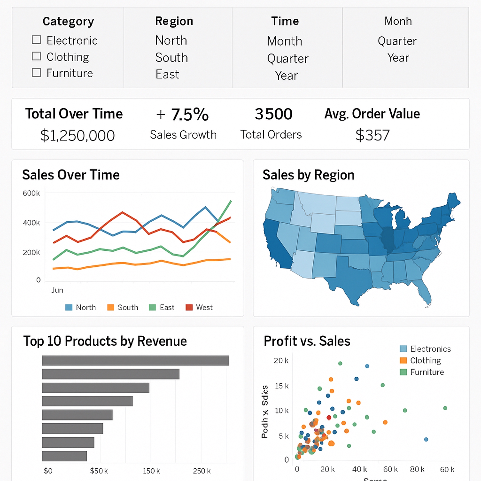 【Tableau】ダッシュボード構築・データ分析サポートします-image2