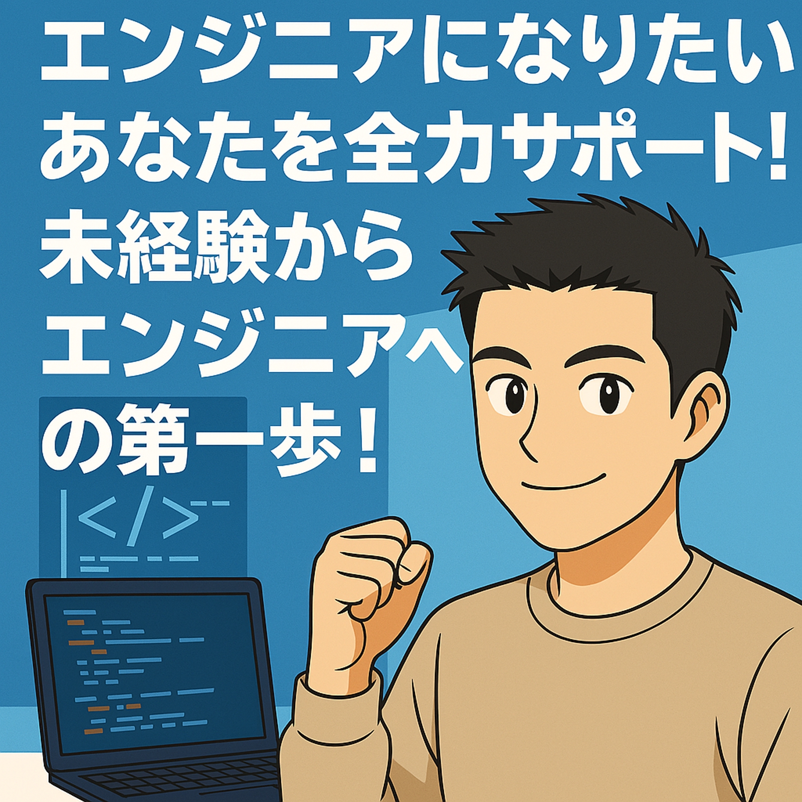 エンジニアになりたいあなたを全力サポート！未経験からエンジニアへの第一歩！-image2