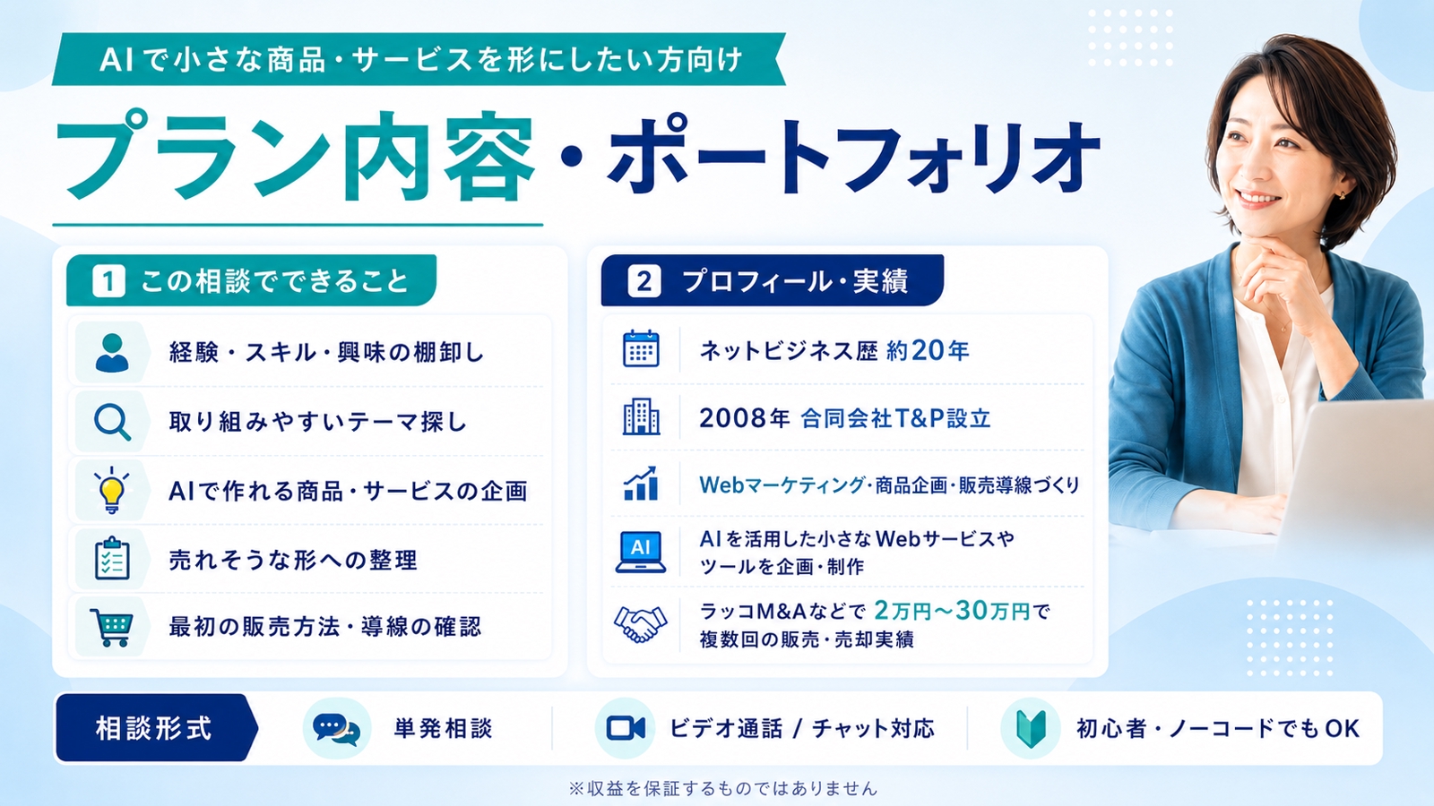 まずは月3万円を目指す｜AIで小さく作って売る副業・事業づくり-image2