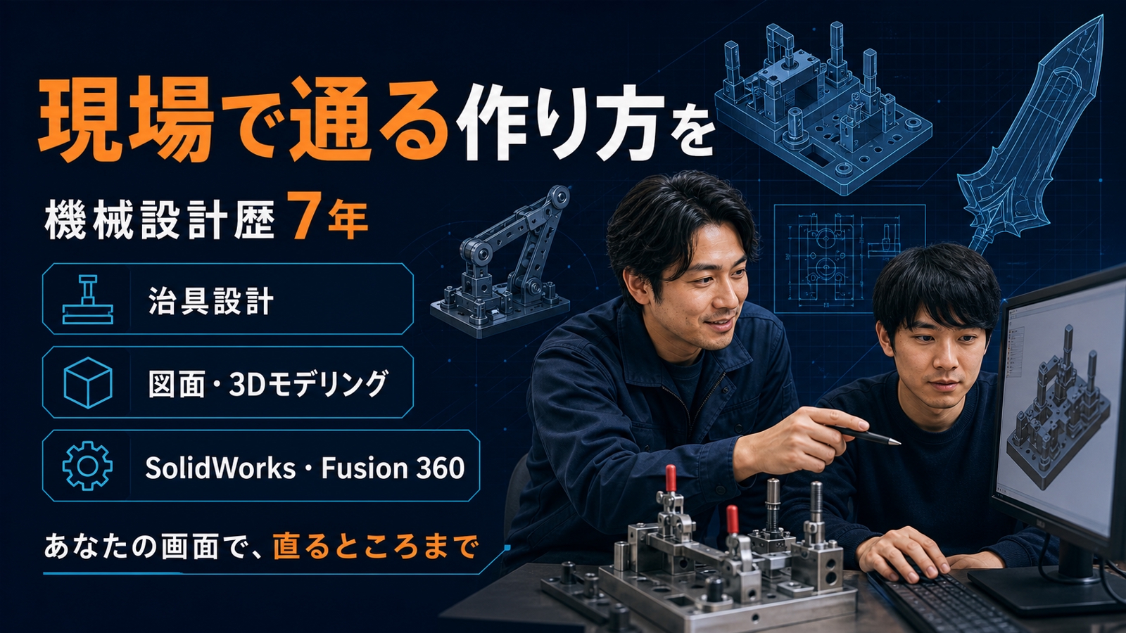【初心者大歓迎！】3DCADのつまずき、画面共有で60分いっしょに解きます-image2