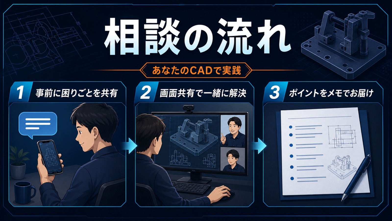 【初心者大歓迎！】3DCADのつまずき、画面共有で60分いっしょに解きます-image4
