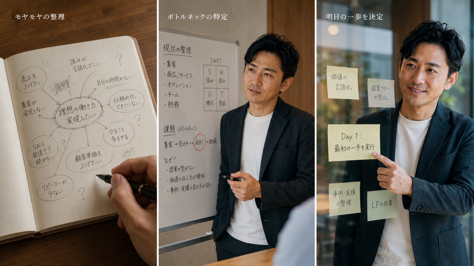 【大手12年→独立】キャリアの迷いを整理し、次の一歩を踏み出すオンライン壁打ち・相談（60分）-image2