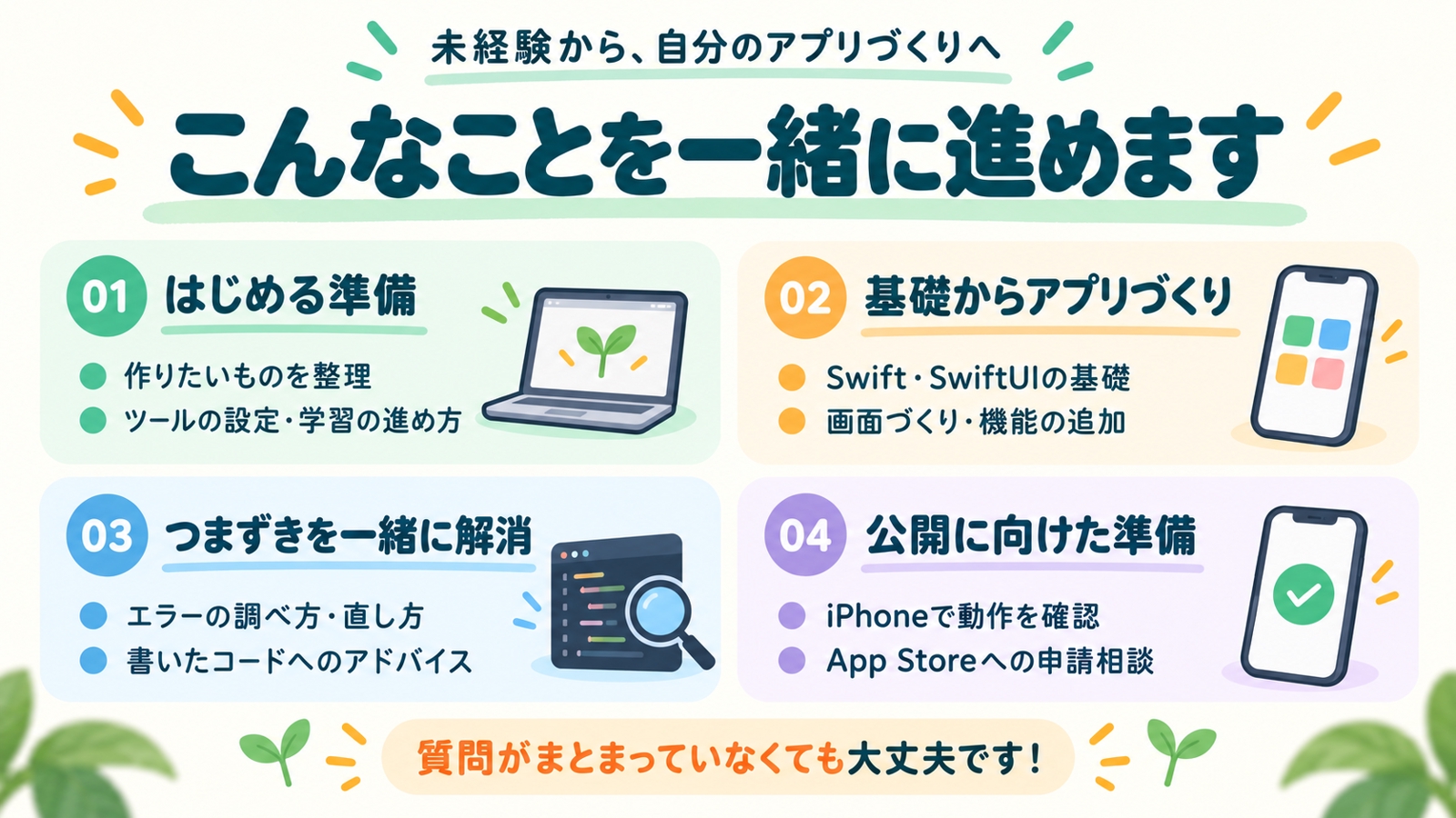 【未経験者大歓迎】一緒にアプリ作ってみませんか？-image2