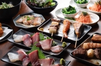 鉄板魚串ごち