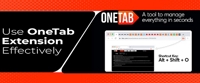 onetab extension