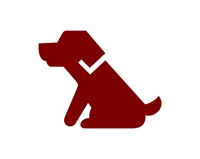 茶色い犬デザイン