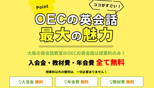 大阪にある英会話スクールOECのオンライン英会話レッスン-image1
