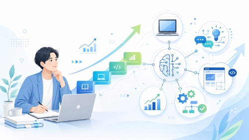 未経験からIT・AI活用人材へ｜学習とキャリアを支援