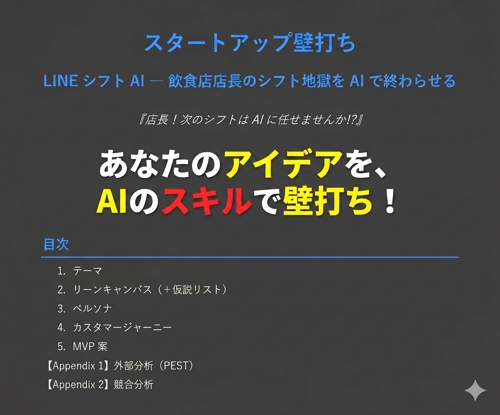 あなたの起業・新規事業アイデアを「壁打ち」します-image1