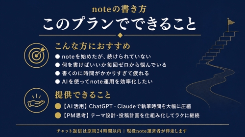 【noteの書き方】AIと仕組みで"続けられるnote運用"をPMが一緒に設計します-image1