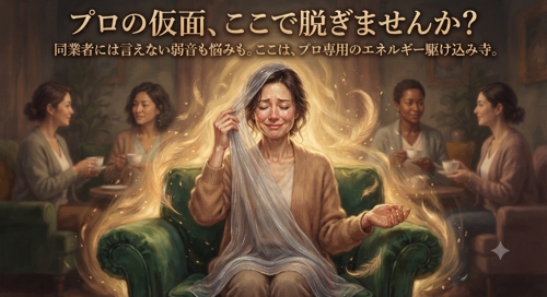 【占い師・ヒーラー・チャネラー・カウンセラー・セラピスト】　プロのためのエネルギー救済ラボ-image1