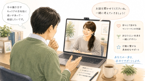 【単発コース】人事責任者が、あなたに合った転職先の見極め方をお教えします【50分】