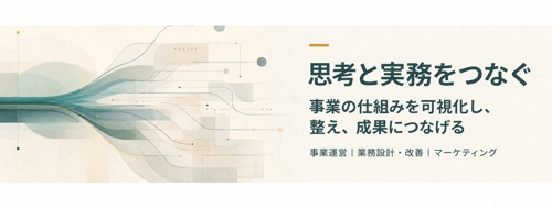 事業運営・業務改善のモヤモヤを整理します|壁打ち相談