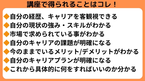 【転職・キャリア】市場価値・将来性？あなたのキャリアを一緒に分析するキャリア相談-image4