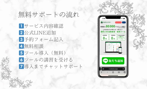 公式LINE構築サポート-image3