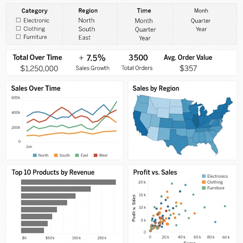 【Tableau】ダッシュボード構築・データ分析サポートします-image2