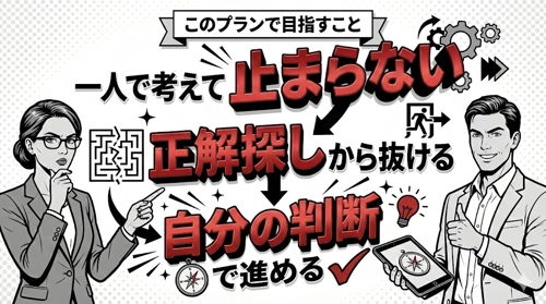 【もう迷わない】「これで合ってる？」が消える一人で止まらないデザイン思考・伴走教室-image2
