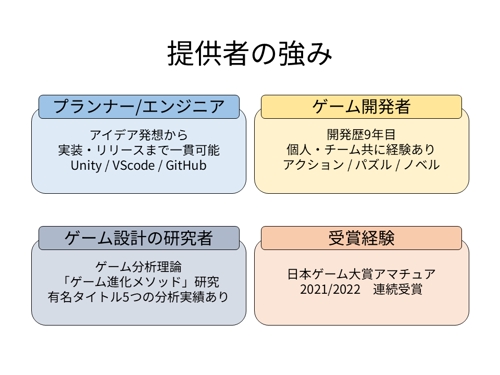 【助っ人ゲームクリエイター】インディーゲーム開発を伴走支援します-image4