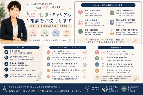人生・恋愛・仕事のお悩みに寄り添い一緒に整理します-image2
